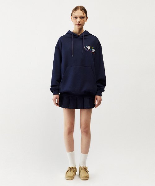 MAYOL(マイヨール)の「キャラクター刺繍フードパーカー_ネイビー(パーカー・レディース・その他・MEDIUM/LARGE)」の4枚目の写真