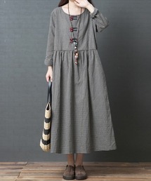 Flugge（フラッジー）の「ギンガムチェックワンピース（ワンピース）」