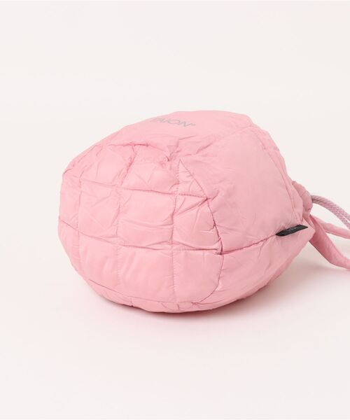 TAION（タイオン）の「BASIC DRAW STRING DOWN BAG S　DST01-S（ショルダーバッグ・メンズ・ピンク・FREE）」の4枚目の写真
