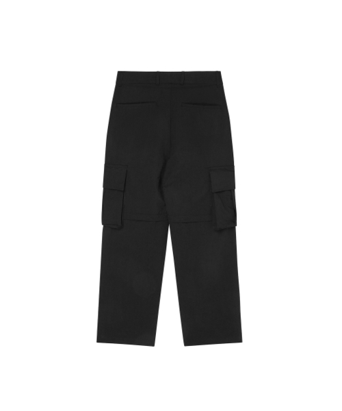 WORTHWHILE MOVEMENT(ワースワイルムーブメント)の「ディタッチャブルカーゴパンツ(ブラック)(その他パンツ・レディース・その他・LARGE/X-LARGE/MEDIUM)」の3枚目の写真