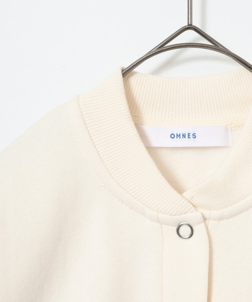 OMNES（オムネス）の「裏起毛リブ付きブルゾン KIDS（ブルゾン・キッズ・アイボリー・100cm/110cm）」の3枚目の写真