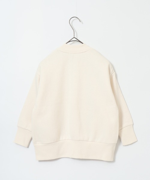 OMNES（オムネス）の「裏起毛リブ付きブルゾン KIDS（ブルゾン・キッズ・アイボリー・100cm/110cm）」の7枚目の写真