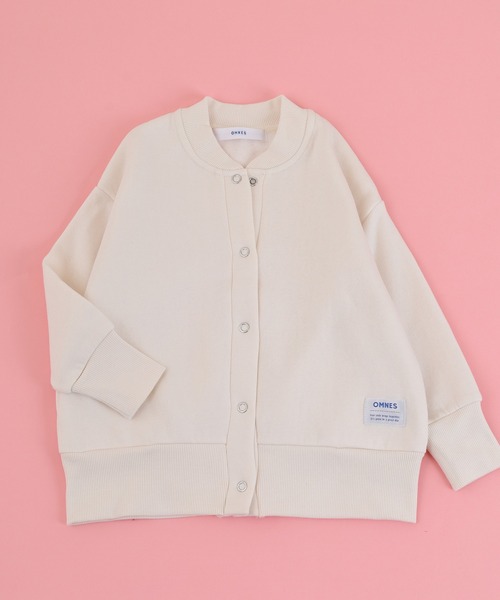 OMNES（オムネス）の「裏起毛リブ付きブルゾン KIDS（ブルゾン・キッズ・アイボリー・100cm/110cm）」の20枚目の写真