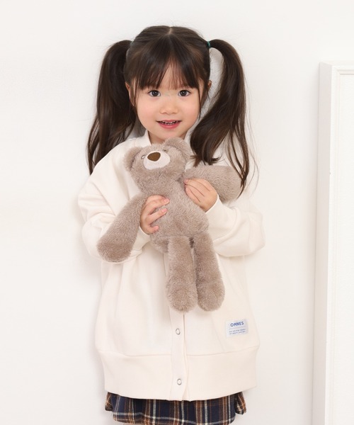 OMNES（オムネス）の「裏起毛リブ付きブルゾン KIDS（ブルゾン・キッズ・アイボリー・100cm/110cm）」の11枚目の写真