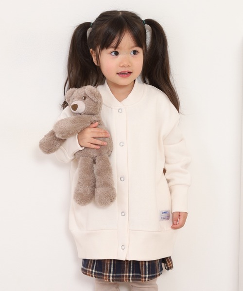 OMNES（オムネス）の「裏起毛リブ付きブルゾン KIDS（ブルゾン・キッズ・アイボリー・100cm/110cm）」の16枚目の写真