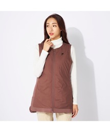 FILA GOLF（フィラゴルフ ）の「【FILA GOLF:フィラゴルフ】レディースダウンベスト　ゴルフ（ベスト）」