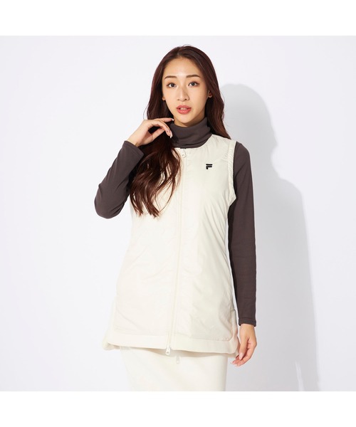 FILA GOLF(フィラゴルフ )の「【FILA GOLF:フィラゴルフ】レディースダウンベスト ゴルフ(ベスト・レディース・オフホワイト/ブラック/ブラウン系その他/ライトブルー・MEDIUM/LARGE/X-LARGE/XX-LARGE/SMALL)」の19枚目の写真