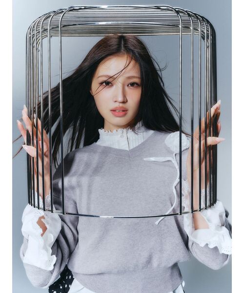 CALNAMUR（カルナムール）の「コットンフリルレースブラウス（シャツ/ブラウス・レディース・ホワイト/ブラック/その他1・FREE）」の12枚目の写真