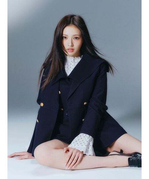 CALNAMUR（カルナムール）の「コットンフリルレースブラウス（シャツ/ブラウス・レディース・ホワイト/ブラック/その他1・FREE）」の13枚目の写真