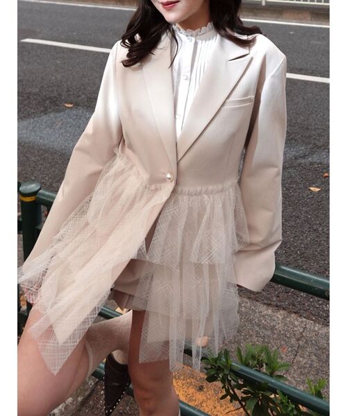 CALNAMUR（カルナムール）の「コットンフリルレースブラウス（シャツ/ブラウス・レディース・ホワイト/ブラック/その他1・FREE）」の15枚目の写真