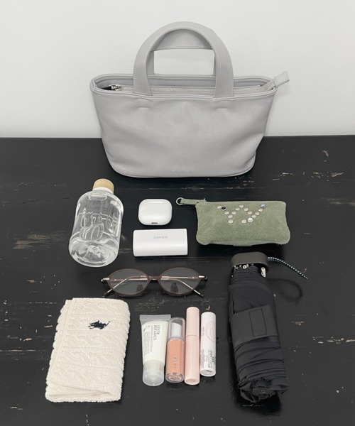 GIUNON（ジウノン）の「2way chain mini bag / 2wayチェーンミニバッグ（ショルダーバッグ・レディース・ホワイト/レッド/イエロー/ブラック/ブルーグレー・FREE）」の7枚目の写真