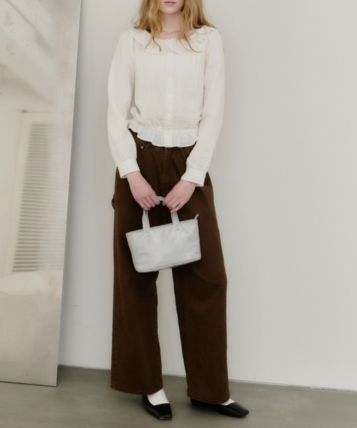 GIUNON（ジウノン）の「2way chain mini bag / 2wayチェーンミニバッグ（ショルダーバッグ・レディース・ホワイト/レッド/イエロー/ブラック/ブルーグレー・FREE）」の22枚目の写真