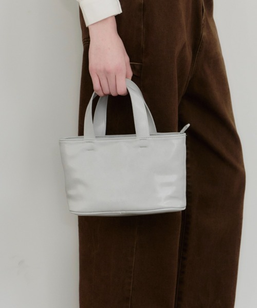 GIUNON（ジウノン）の「2way chain mini bag / 2wayチェーンミニバッグ（ショルダーバッグ・レディース・ホワイト/レッド/イエロー/ブラック/ブルーグレー・FREE）」の21枚目の写真