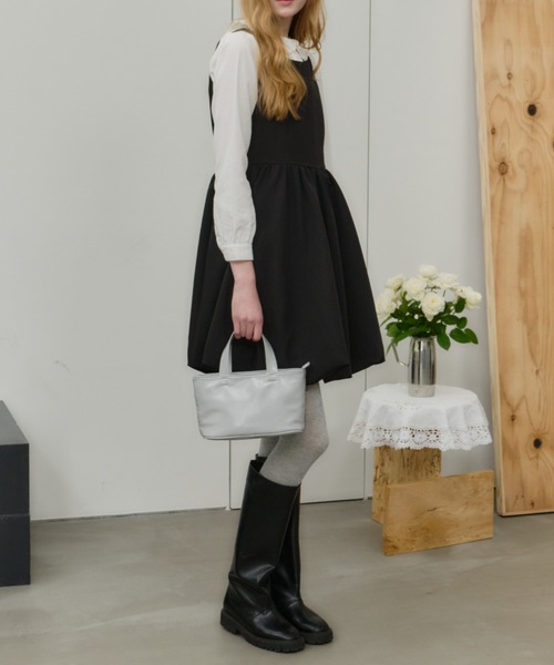 GIUNON（ジウノン）の「2way chain mini bag / 2wayチェーンミニバッグ（ショルダーバッグ・レディース・ホワイト/レッド/イエロー/ブラック/ブルーグレー・FREE）」の14枚目の写真