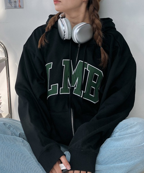 AS KNOW AS plus（アズノゥアズプラス）の「○Ｗジップとロゴパーカー【UNISEX ITEM】（パーカー・レディース・カモフラージュ/グレー系/チャコールグレー/ブラック系/アイボリー系1/ブラック系1/レッド系1/ネイビー系1・FREE）」の16枚目の写真