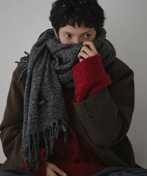 VION（ヴィオン）の「メランジブークレスカーフ / Melange Boucle Scarf（マフラー・レディース）」