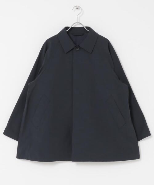 FORK&SPOON（フォークアンドスプーン）の「FORK&SPOON　ステンカラーテントコート（ステンカラーコート・レディース・ベージュ/ネイビー・1）」の19枚目の写真