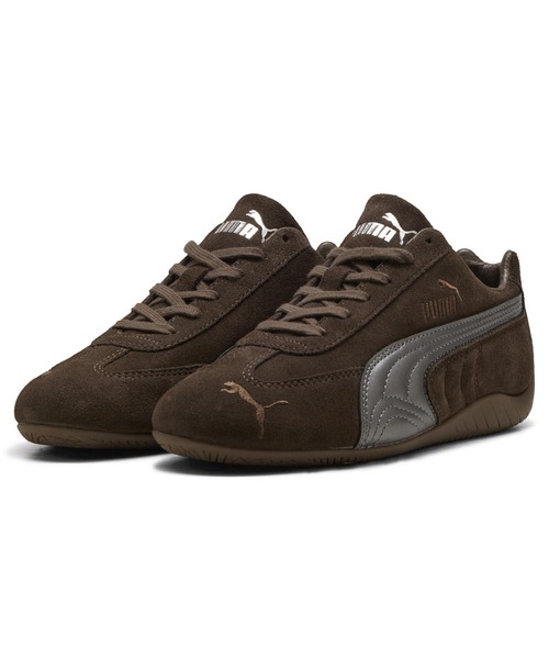 PUMA(プーマ)の「PUMA プーマ スニーカー SPEEDCAT LUX スピードキャット 408198(スニーカー・レディース・ブラウン・23.0cm/24.0cm/25.0cm/23.5cm/24.5cm)」の2枚目の写真