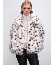 HAVELESS（ハブレス）の「HAILEE FAUX FUR JACKET DALMATIAN（ムートンコート）」