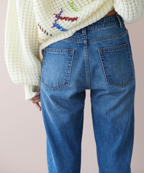 BAYFLOW(ベイフロー)の「【知久友里恵さんコラボ】ハンドステッチニット(ニット/セーター・レディース・オフホワイト/ネイビー・FREE)」の12枚目の写真