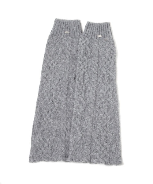 Heather(ヘザー)の「ボリュームレッグウォーマー 647650(レッグウォーマー・レディース・グレー/アイボリー/ブラック・ONE SIZE)」の3枚目の写真