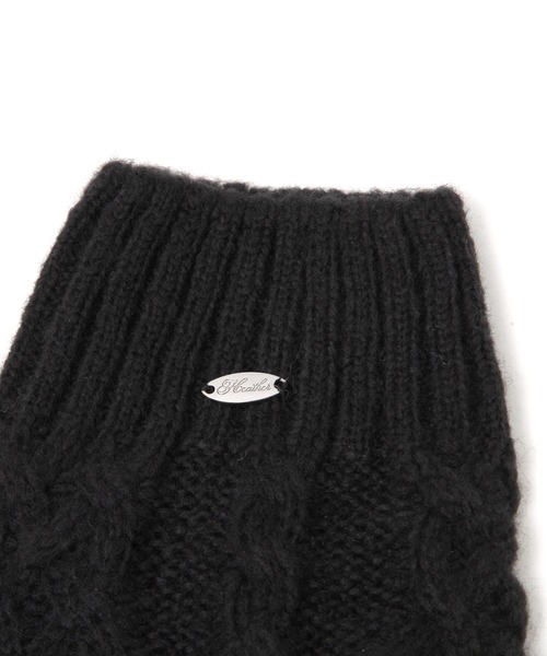 Heather(ヘザー)の「ボリュームレッグウォーマー 647650(レッグウォーマー・レディース・グレー/アイボリー/ブラック・ONE SIZE)」の5枚目の写真