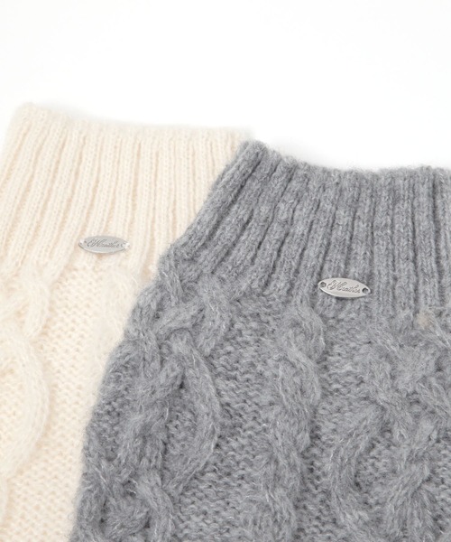 Heather(ヘザー)の「ボリュームレッグウォーマー 647650(レッグウォーマー・レディース・グレー/アイボリー/ブラック・ONE SIZE)」の7枚目の写真