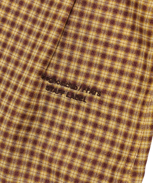NICE GHOST CLUB(ナイスゴーストクラブ)の「FFATS ROUND COLLAR SHIRT_YELLOW(NG2FSUW300A)(シャツ/ブラウス・レディース・その他・S/M)」の6枚目の写真