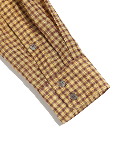 NICE GHOST CLUB(ナイスゴーストクラブ)の「FFATS ROUND COLLAR SHIRT_YELLOW(NG2FSUW300A)(シャツ/ブラウス・レディース・その他・S/M)」の7枚目の写真