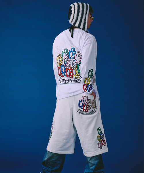 GALFY(ガルフィー)の「『GALFY/ガルフィー』メリケンHERTSロンTee【Z】(Tシャツ/カットソー・レディース・ブラック/ホワイト・L/XL)」の7枚目の写真