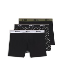 BOSS（ボス）の「ロングボクサーパンツ3枚セット ストレッチコットン（ボクサーパンツ）」