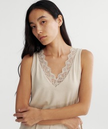 Bie（ビエ）の「ノースリーブワンピース（ワンピース）」