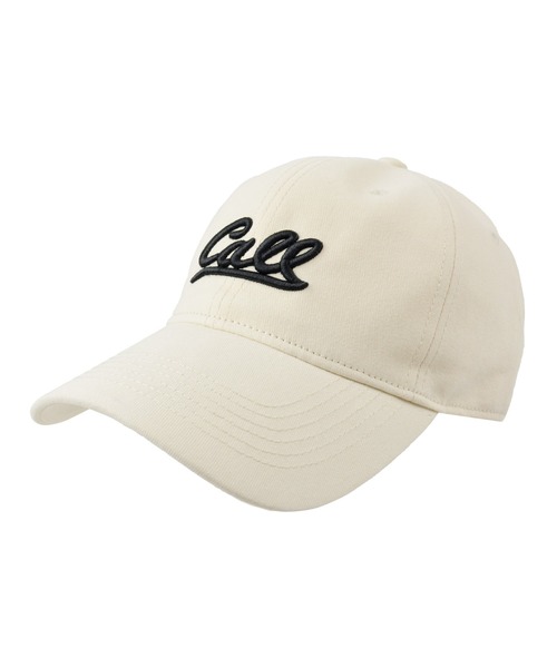 ALTROSE(アルトローズ)の「英字 ロゴ キャップ call 男女兼用(キャップ・レディース・ブラック/グレー/ネイビー/ブラウン/アイボリー・FREE)」の2枚目の写真