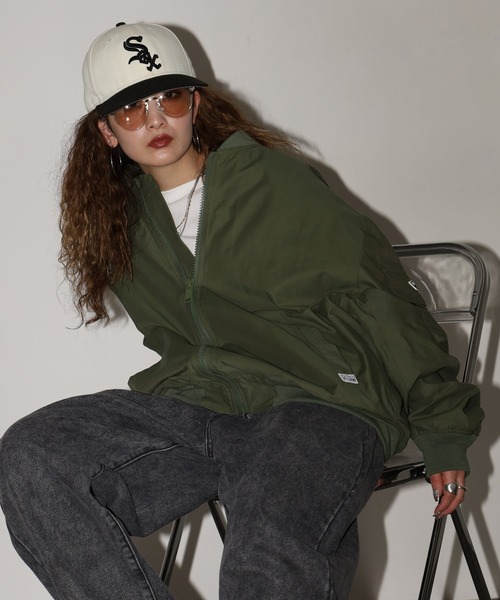 PRO CLUB (プロクラブ)の「PRO CLUB ボンバージャケット(MA-1・メンズ・シルバー/オリーブ/カーキ・XL/L/M/S/3XL/2XL)」の20枚目の写真