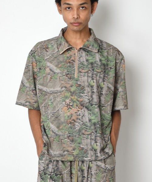 SUPERTHANKS(スーパーサンクス)の「【速乾生、清涼感素材】ジッププルオーバーTechnical S/S high-zip pullover(Tシャツ/カットソー・メンズ・ブラック/その他/ブラック系その他・M/L/S)」の11枚目の写真
