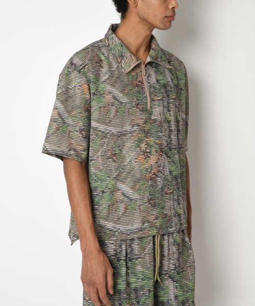 SUPERTHANKS(スーパーサンクス)の「【速乾生、清涼感素材】ジッププルオーバーTechnical S/S high-zip pullover(Tシャツ/カットソー・メンズ・ブラック/その他/ブラック系その他・M/L/S)」の12枚目の写真