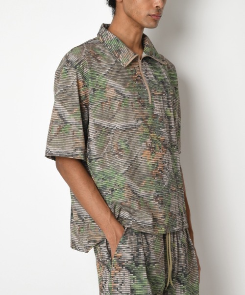 SUPERTHANKS(スーパーサンクス)の「【速乾生、清涼感素材】ジッププルオーバーTechnical S/S high-zip pullover(Tシャツ/カットソー・メンズ・ブラック/その他/ブラック系その他・M/L/S)」の13枚目の写真