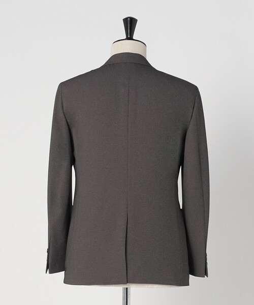 green label relaxing（グリーンレーベルリラクシング）の「A+ ポリエステル シャークスキン 2B スタンダード セットアップ ジャケット -ウォッシャブル・ストレッチ-（テーラードジャケット・メンズ・ダークグリーン/ブラウン系/ネイビー・XL/M/L/S）」の17枚目の写真