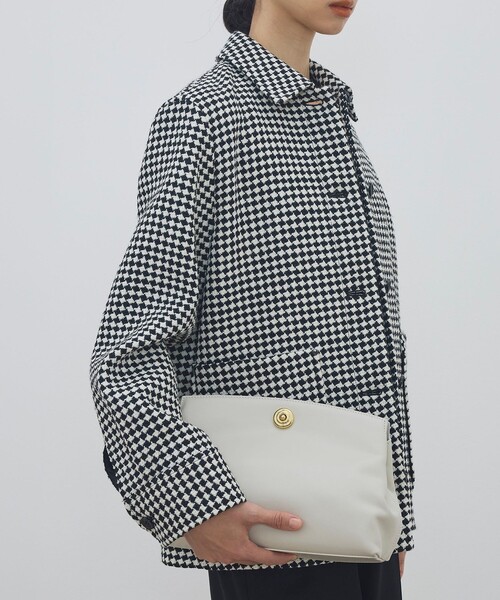 TOMORROWLAND （トゥモローランド）の「LIFFNER PUSHLOCK クラッチバッグ（クラッチバッグ・レディース・ホワイト・FREE）」の3枚目の写真