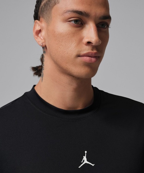 Jordan（ジョーダン）の「ジョーダン  ジョーダン DF SPT ESS L/S トップ（Tシャツ/カットソー・メンズ・ブラック・S/M/L/XL/SS/3XL/2XL）」の3枚目の写真