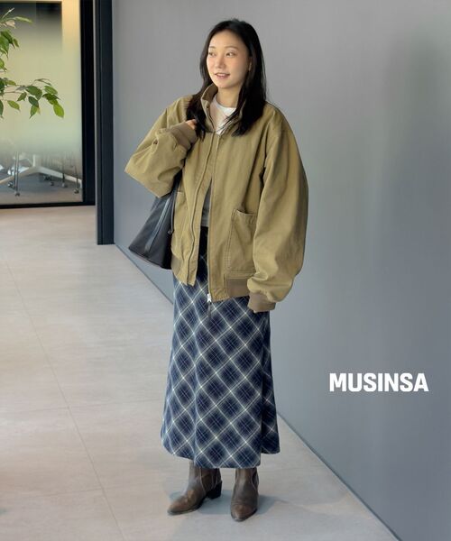 MUSINSA STANDARD WOMAN（ムシンサスタンダードウーマン）の「ウィメンズナイロンスラウチショルダーバッグ[ブラック]（ショルダーバッグ・レディース・その他・FREE）」の12枚目の写真