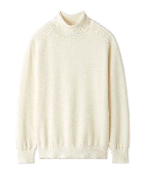 AOURE(アウール)の「FIORE+ タートルネック(ニット/セーター・メンズ・オフホワイト・X-LARGE/LARGE/MEDIUM)」の1枚目の写真
