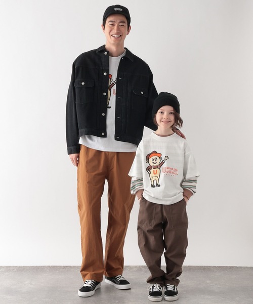 UNIVERSAL OVERALL（ユニバーサルオーバーオール）の「UNIVERSAL OVERAL/ペインターパンツ/一部店舗限定/635173（その他パンツ・メンズ・ブラウン系その他7/ブラック・LARGE/X-LARGE/MEDIUM）」の6枚目の写真