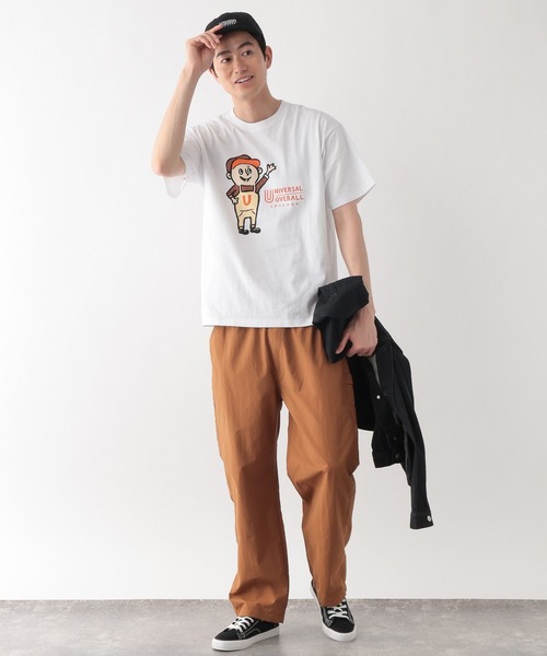 UNIVERSAL OVERALL（ユニバーサルオーバーオール）の「UNIVERSAL OVERAL/ペインターパンツ/一部店舗限定/635173（その他パンツ・メンズ・ブラウン系その他7/ブラック・LARGE/X-LARGE/MEDIUM）」の9枚目の写真