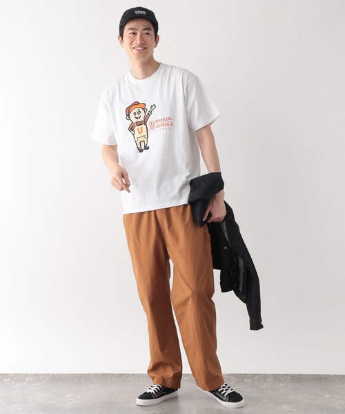UNIVERSAL OVERALL（ユニバーサルオーバーオール）の「UNIVERSAL OVERAL/ペインターパンツ/一部店舗限定/635173（その他パンツ・メンズ・ブラウン系その他7/ブラック・LARGE/X-LARGE/MEDIUM）」の10枚目の写真