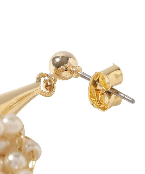 AMERICAN HOLIC（アメリカンホリック）の「パール ブーケピアス（ピアス（両耳用）・レディース・シルバー/ゴールド・FREE）」の9枚目の写真