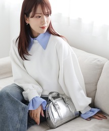 Riberry | レイヤードライクマルチWAYダンボールスウェット(スウェット)