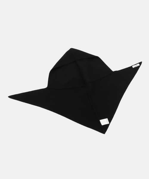 FRAMeWORK（フレームワーク）の「y YO/イーヨ hooded ストール（マフラー・レディース・グレー/ブラック・FREE）」の3枚目の写真