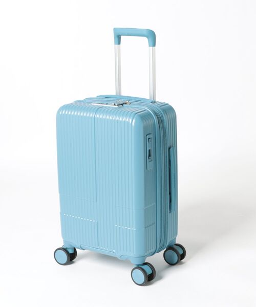 innovator（イノベーター）の「【innovator/イノベーター】 エキスパンダブル キャリーケース 38L(43L)（スーツケース/キャリーバッグ・メンズ・グレー/ストーン/ダークネイビー/カーキ/ベージュ系その他/チャコールグレー/ブルー系その他3/ライトブルー/ブラック/モカ/イエロー/ブルー系その他/サンドベージュ/ネイビー/オリーブドラブ/ピンク系その他/ブルー系その他2・FREE）」の12枚目の写真