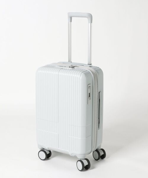 innovator（イノベーター）の「【innovator/イノベーター】 エキスパンダブル キャリーケース 38L(43L)（スーツケース/キャリーバッグ・メンズ・グレー/ストーン/ダークネイビー/カーキ/ベージュ系その他/チャコールグレー/ブルー系その他3/ライトブルー/ブラック/モカ/イエロー/ブルー系その他/サンドベージュ/ネイビー/オリーブドラブ/ピンク系その他/ブルー系その他2・FREE）」の2枚目の写真